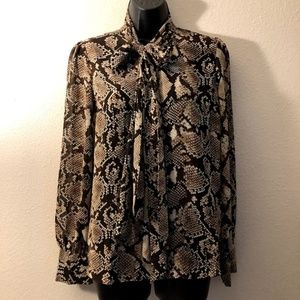 Snake Skin Blouse